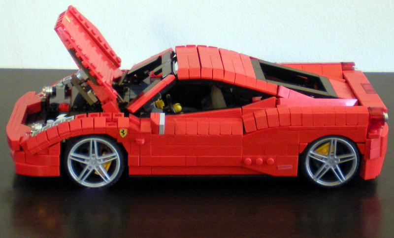 Illustration for article titled I want all of these Lego Ferraris